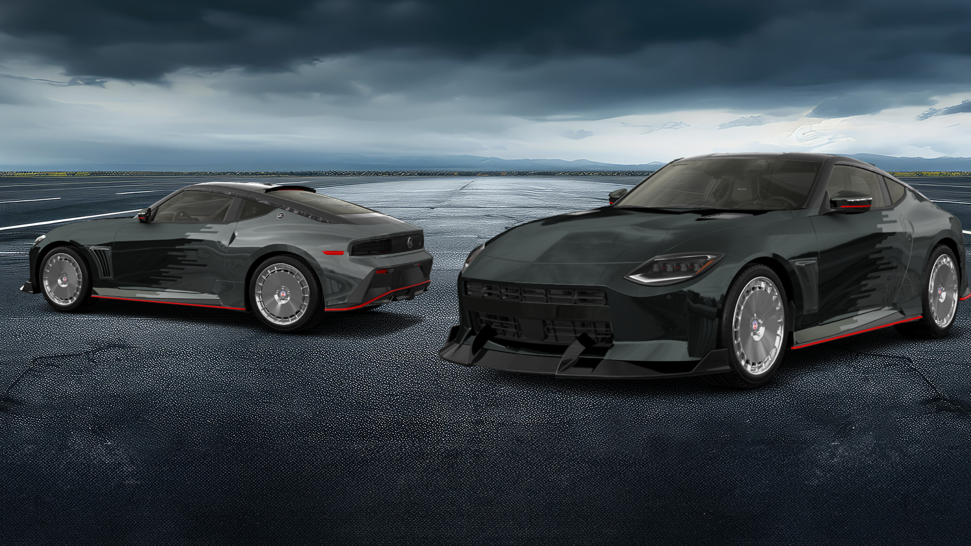 Nissan Z 2 door fastback coupe 2022 tuning