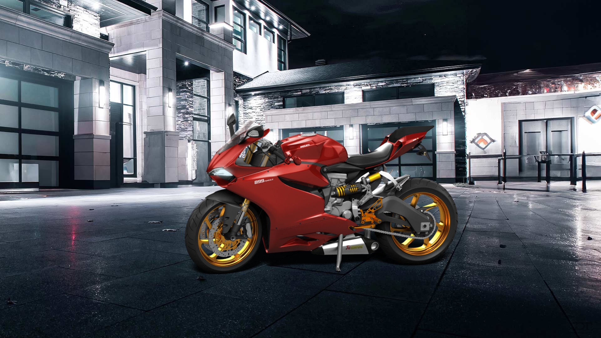 Ducati 899 Panigale Sport Bike 2015