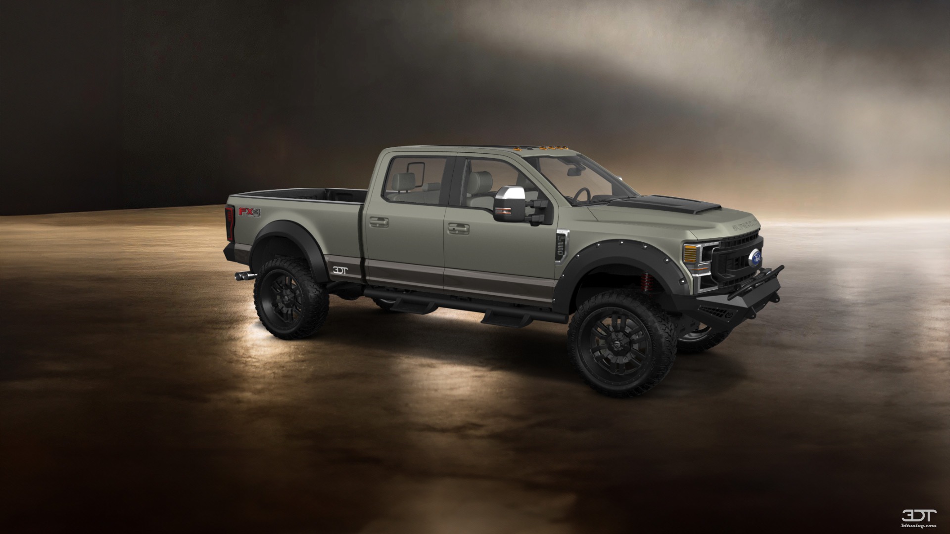 Ford F-250 4 Door pickup truck 2021 tuning