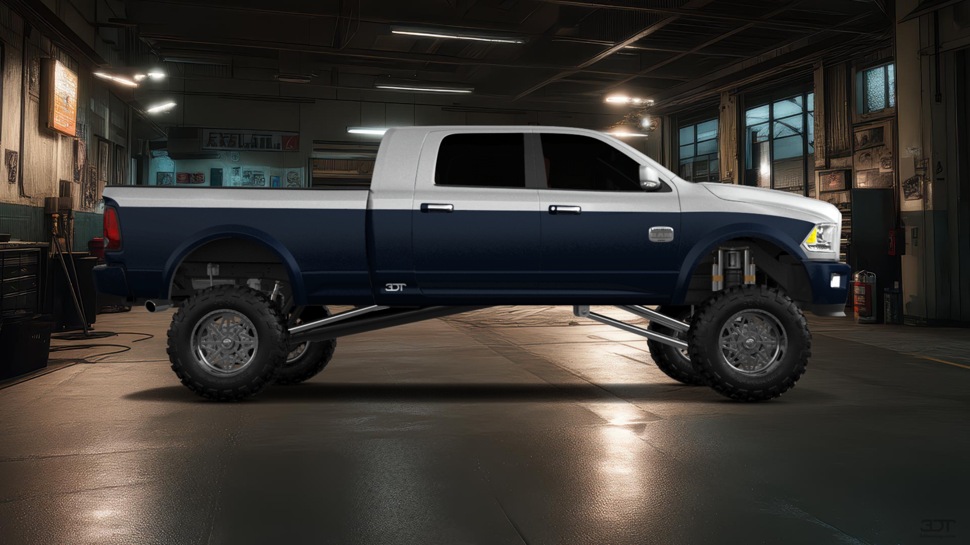 Dodge Ram 2500 Mega Cab 6.4 ft box 4 Door pickup truck 2010 Images