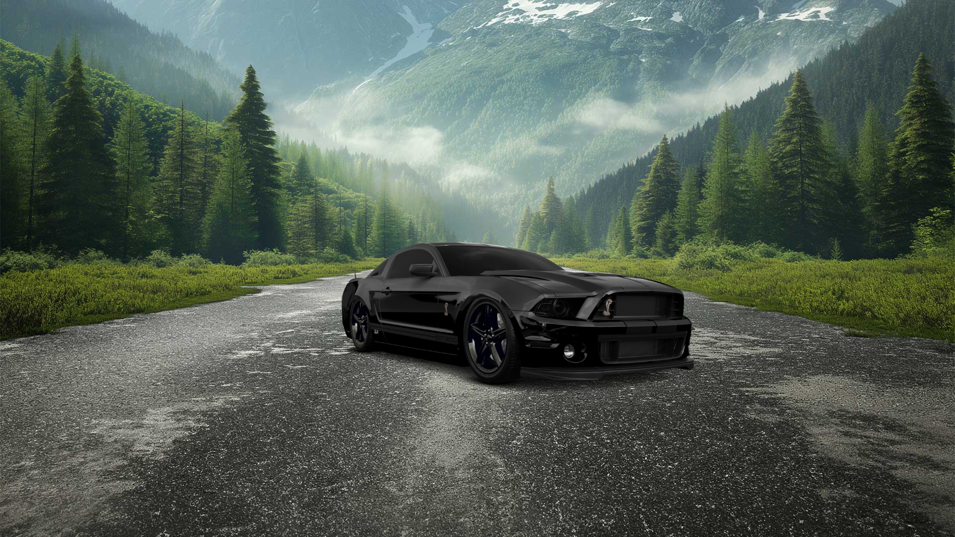 Ford Mustang GT500 2 Door Coupe 2013 tuning