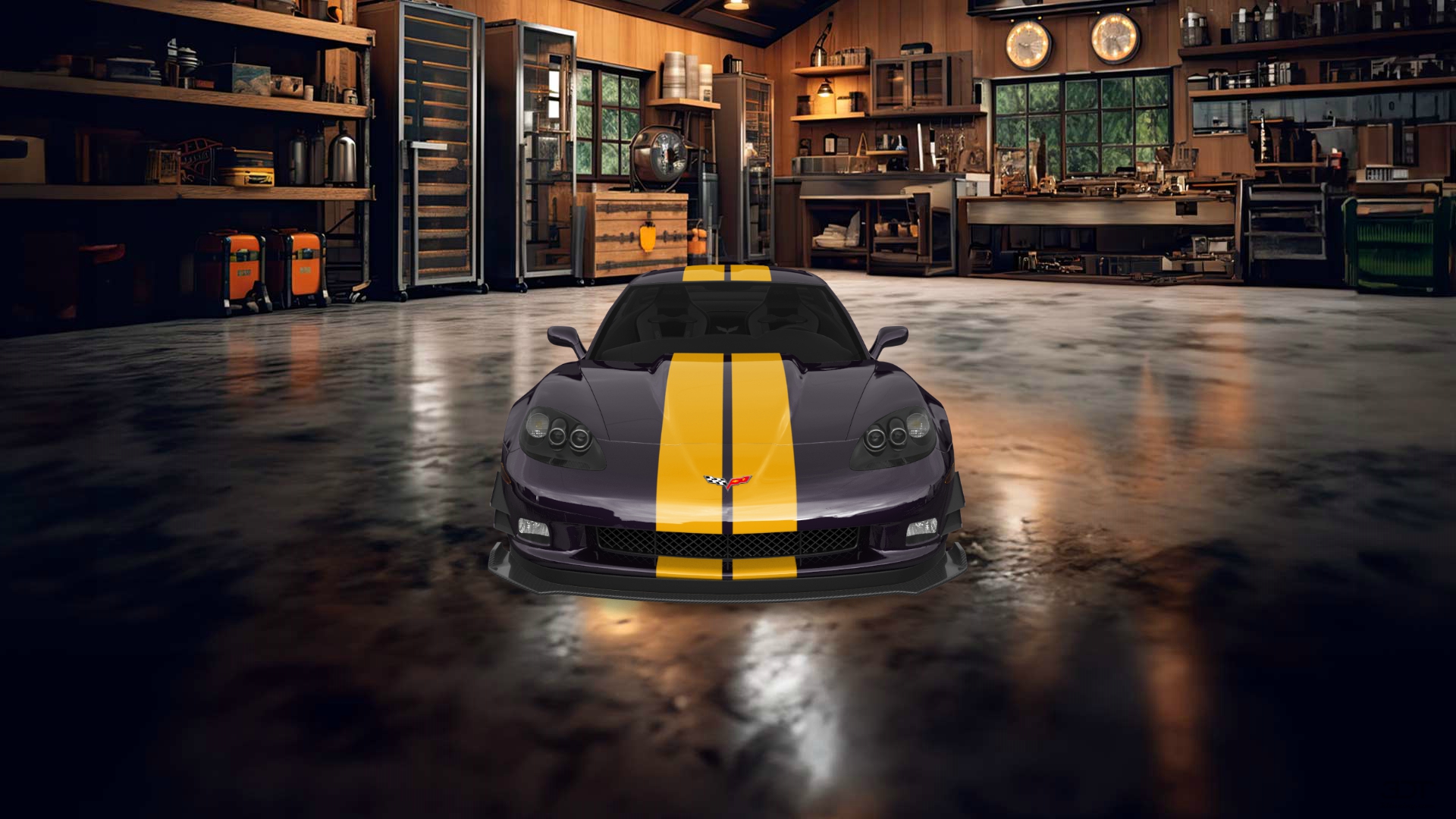 Chevrolet Corvette 2 Door Coupe 2004 tuning