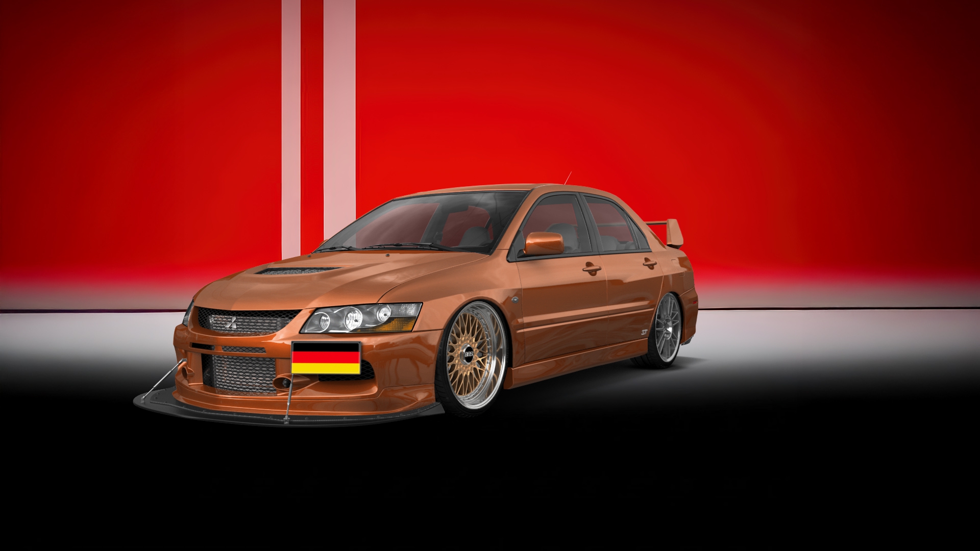Mitsubishi Lancer Evo IX 4 Door Saloon 2005 tuning