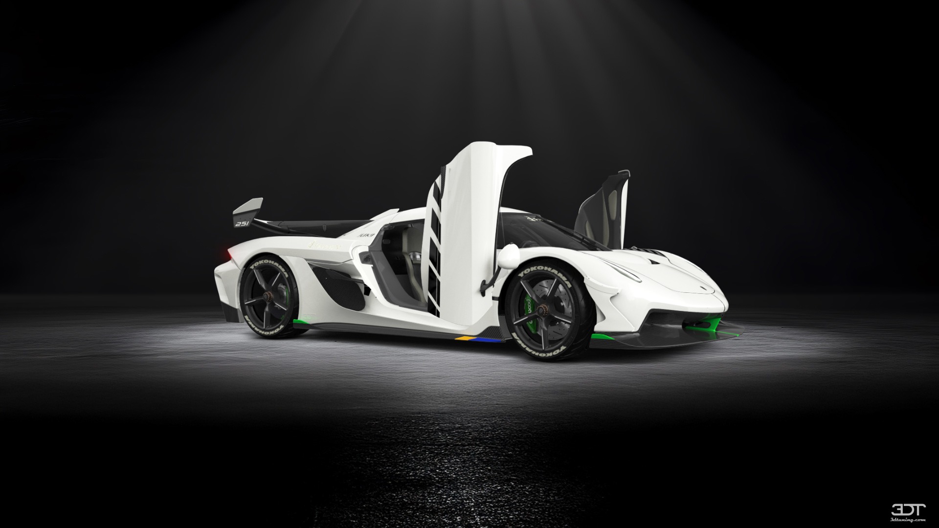 Koenigsegg Jesko 2 door targa top 2020