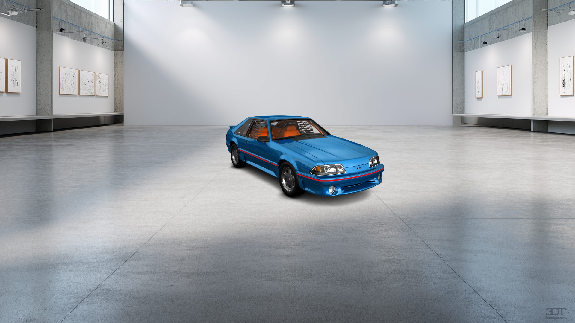 Ford Mustang 3 Door Hatchback 1988 tuning