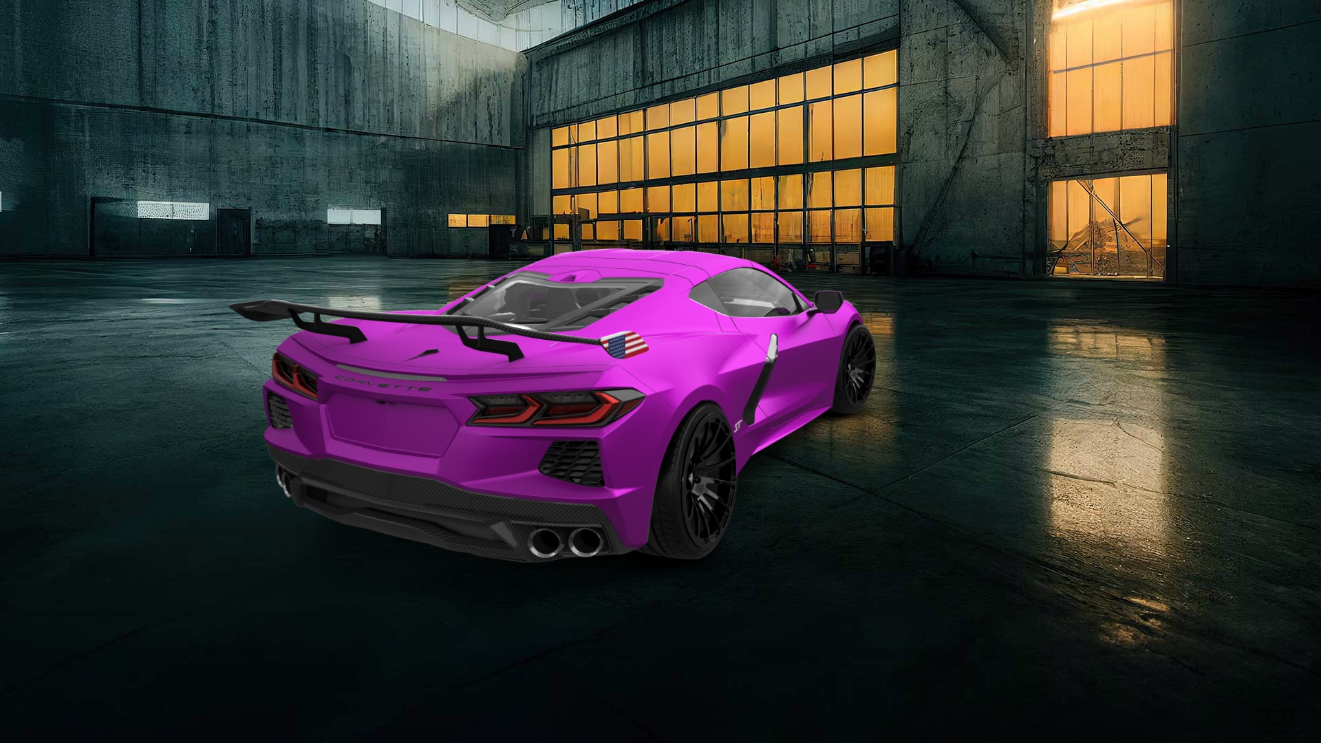 Chevrolet Corvette 2 door targa top 2020 tuning