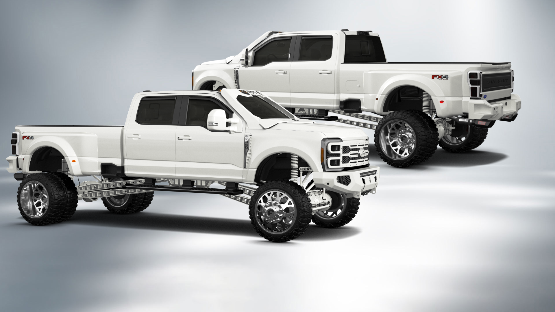 Ford F-350 DRW Crew Cab 4 Door pickup truck 2023 tuning