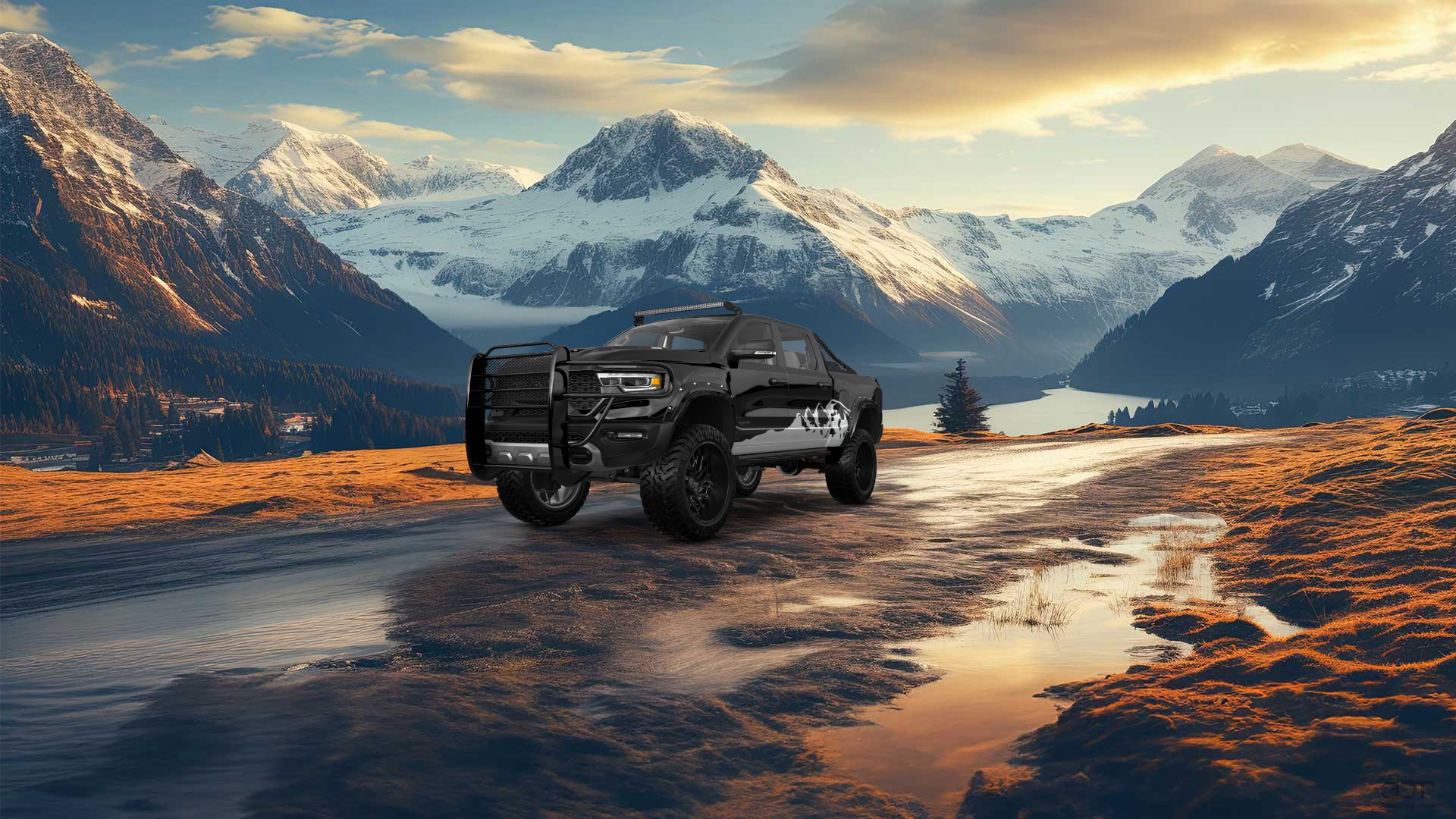 Dodge Ram 1500 TRX 4 Door pickup truck 2021