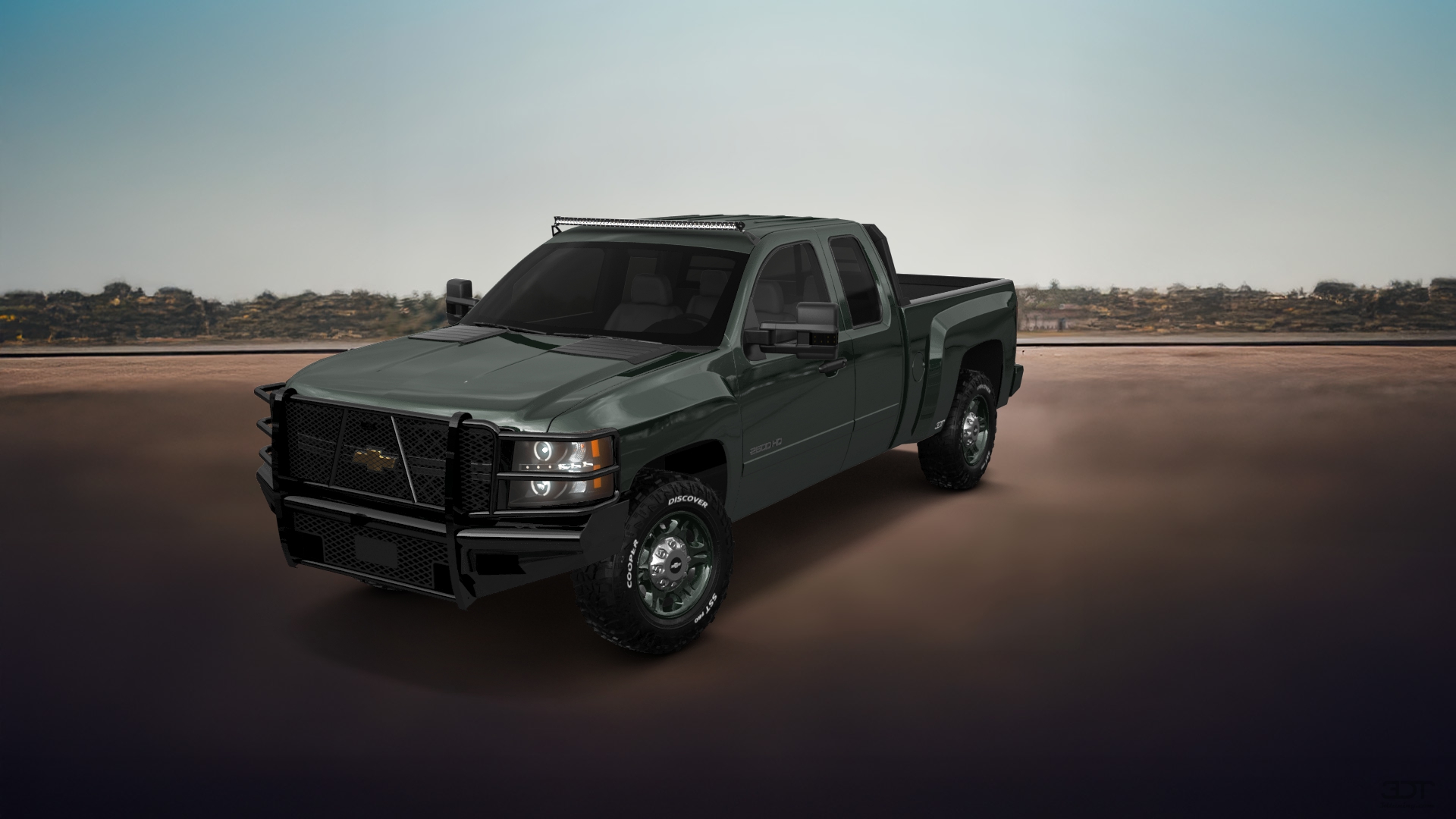 Chevrolet Silverado 2500 HD Extended Cab Pickup Truck 2007 tuning