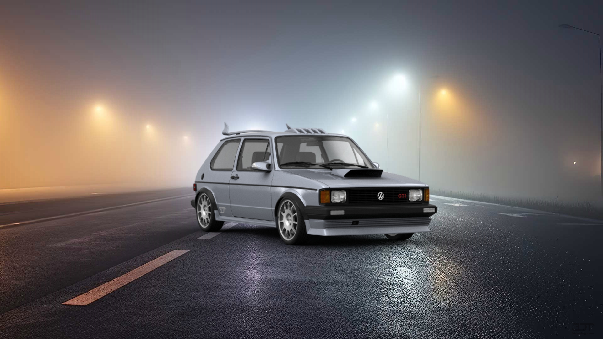 Volkswagen Rabbit GTI Mk1 3 Door Hatchback 1984 tuning