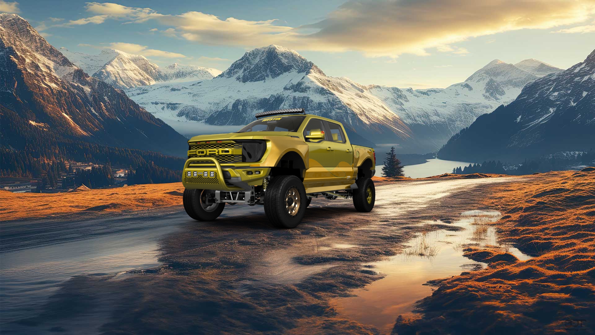 Ford F-150 Raptor 4 Door pickup truck 2021 tuning