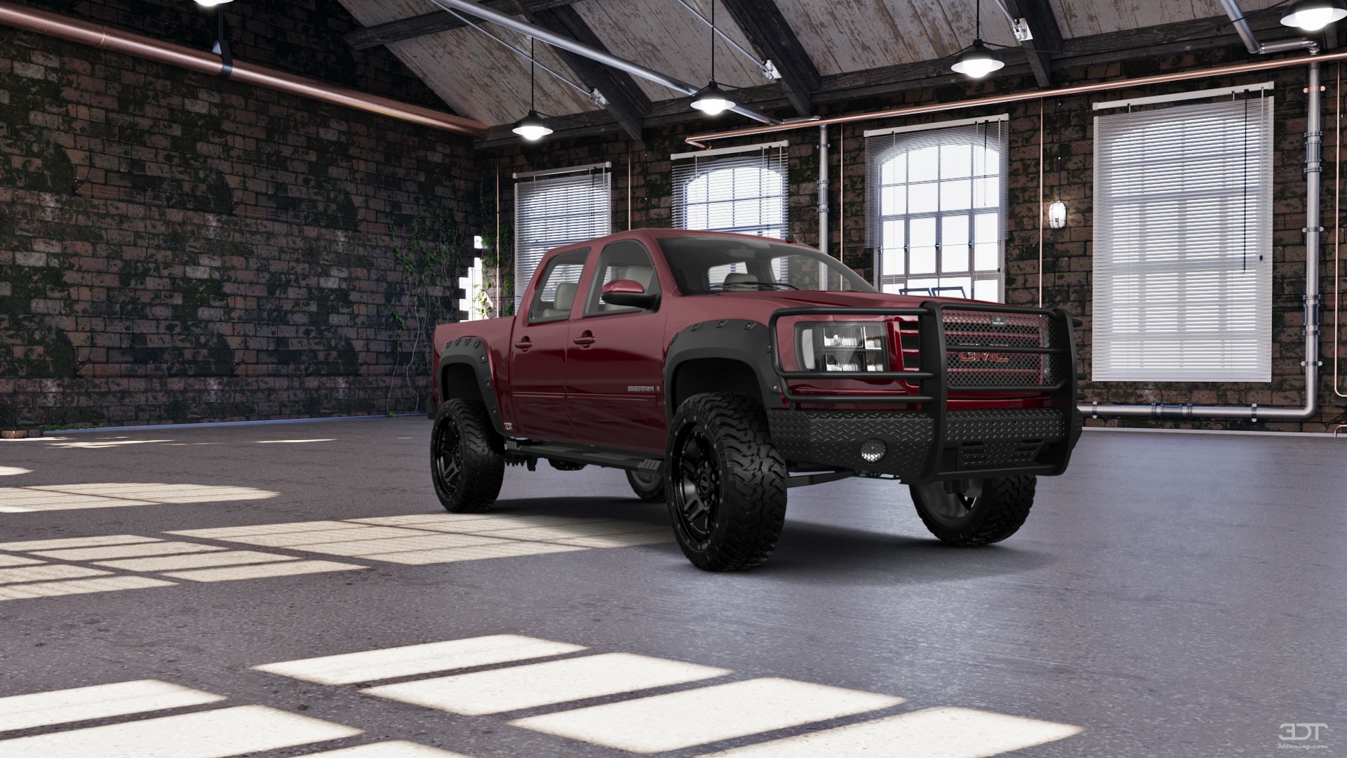 GMC Sierra 1500 Crew Cab 5.8 ft box 4 Door pickup truck 2007