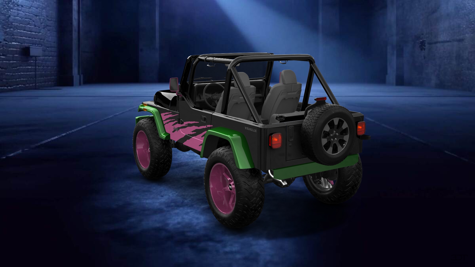 Jeep Wrangler YJ 2 Door SUV 1990 tuning