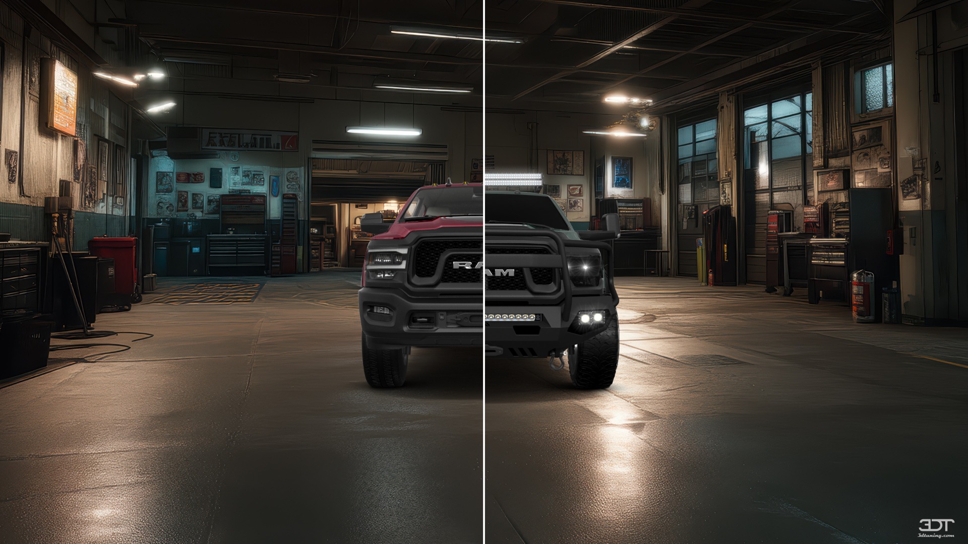 Dodge Ram 2500 4 Door pickup truck 2020 tuning