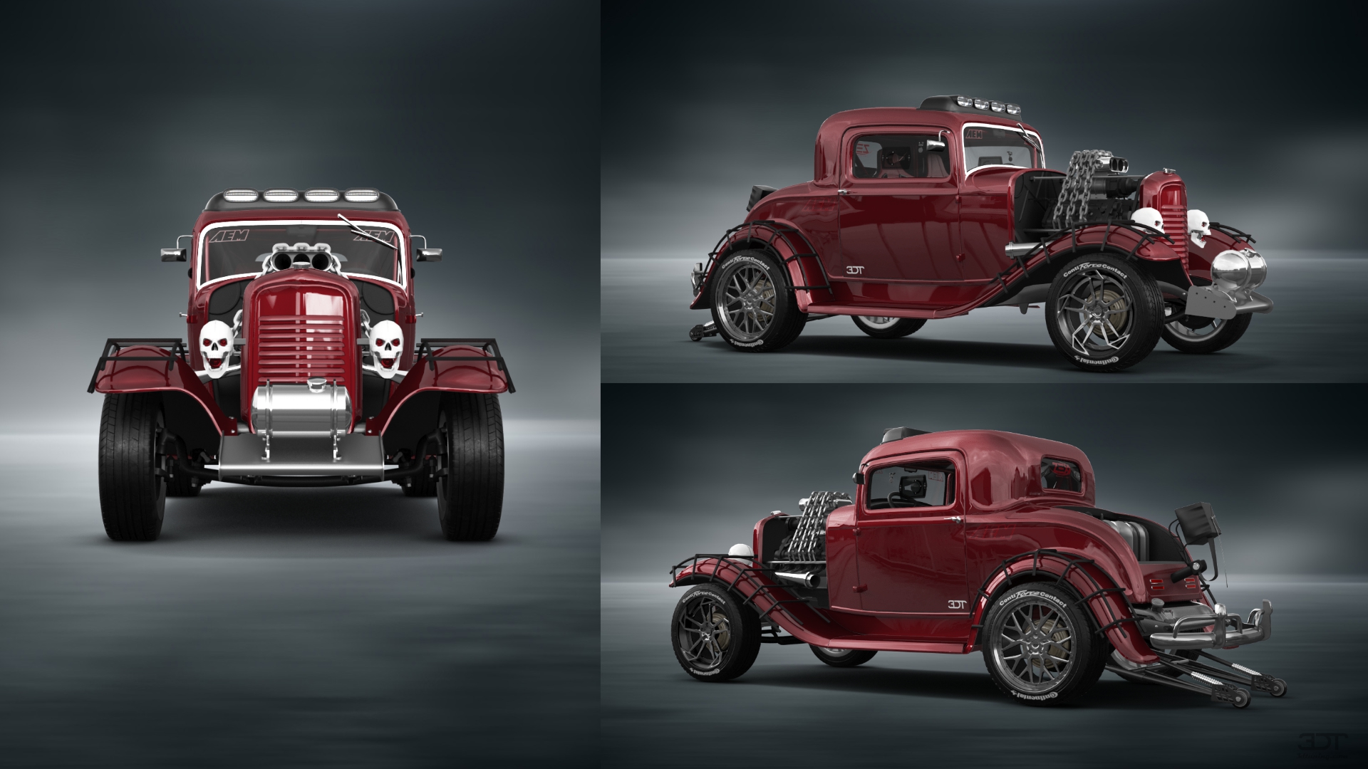 Ford Model B Deluxe 2 Door Coupe 1932 tuning