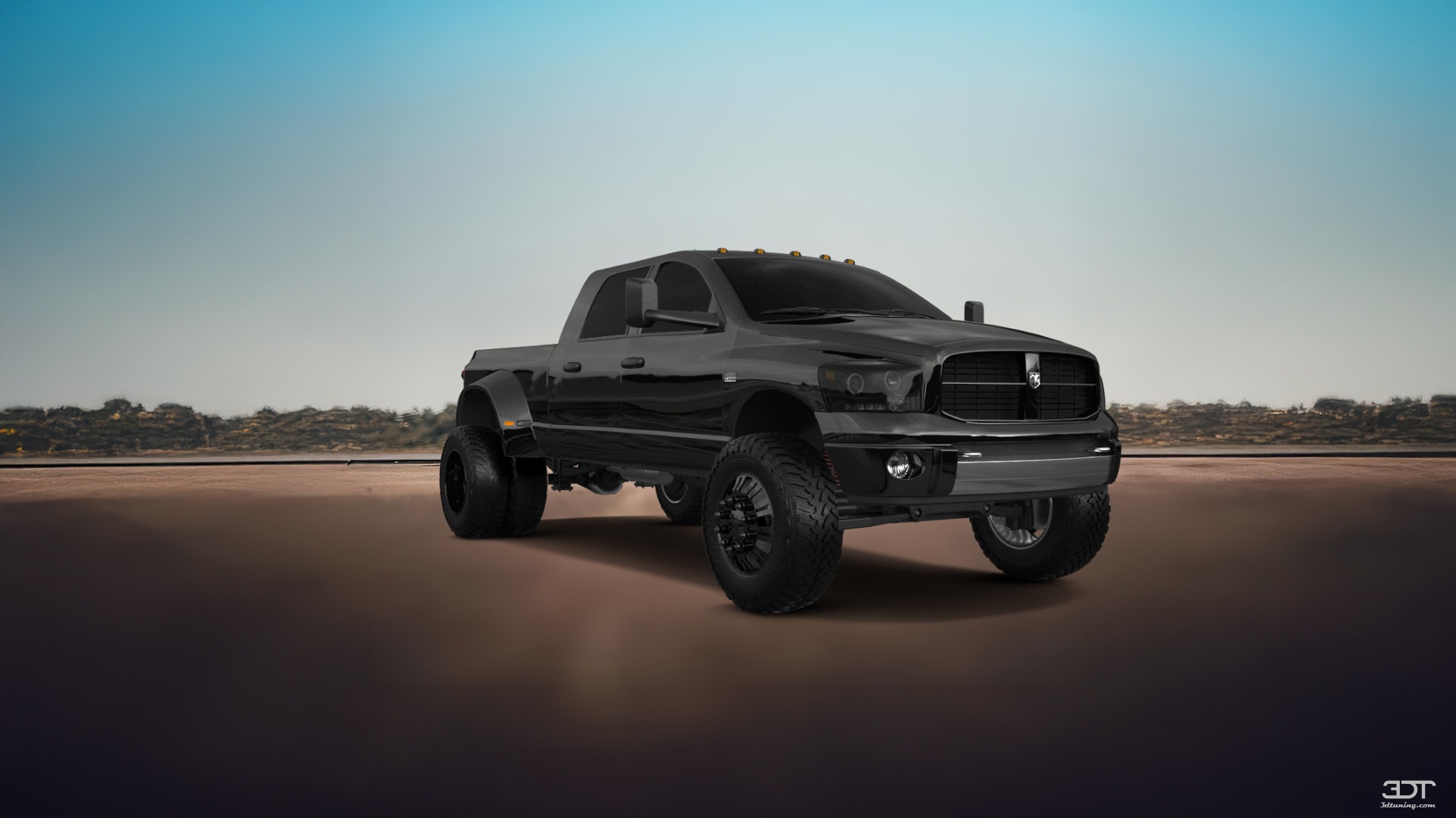 Dodge Ram 3500 Dually 4 Door pickup truck 2007 tuning