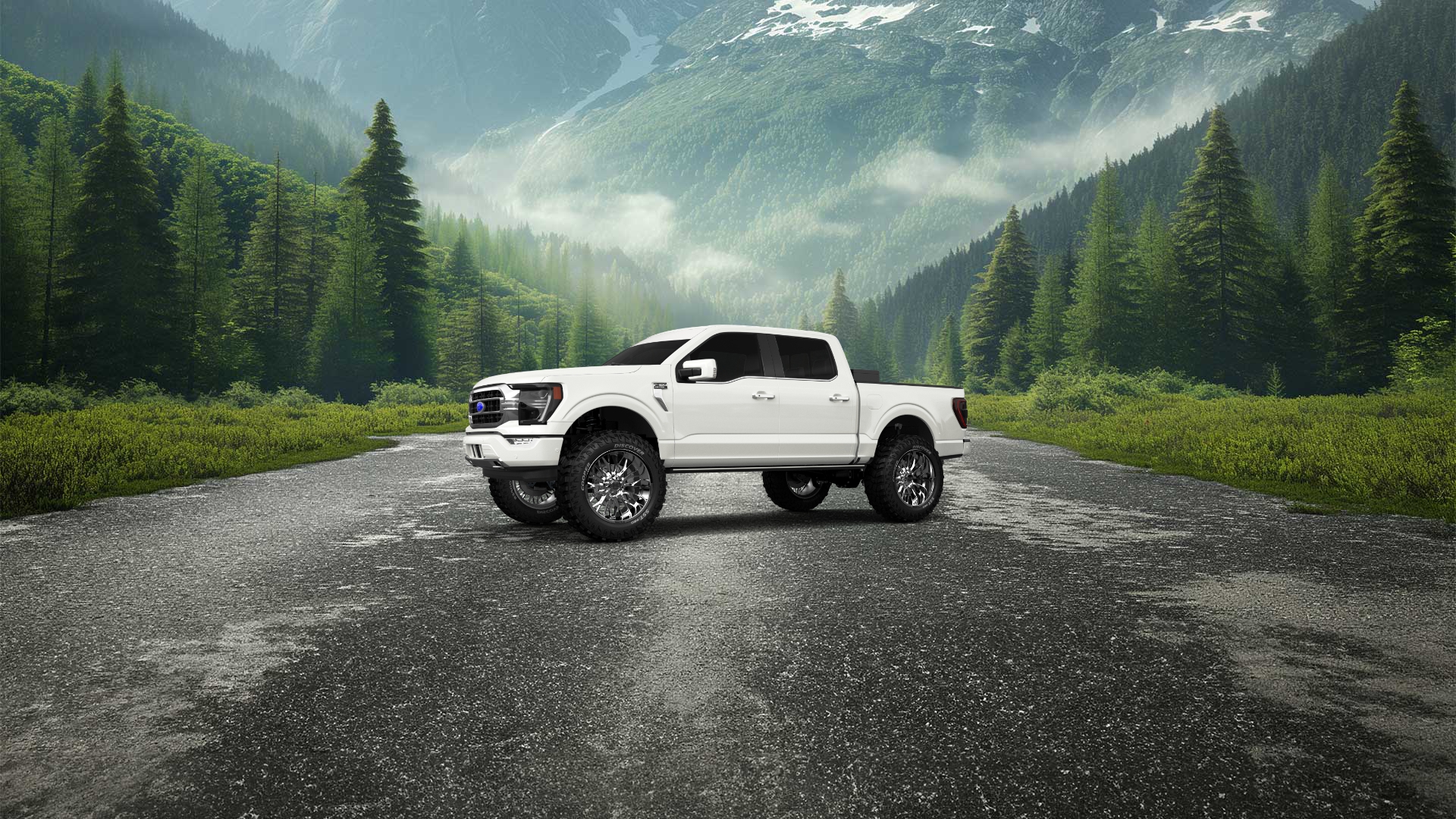 Ford F-150 SuperCrew 4 Door pickup truck 2021