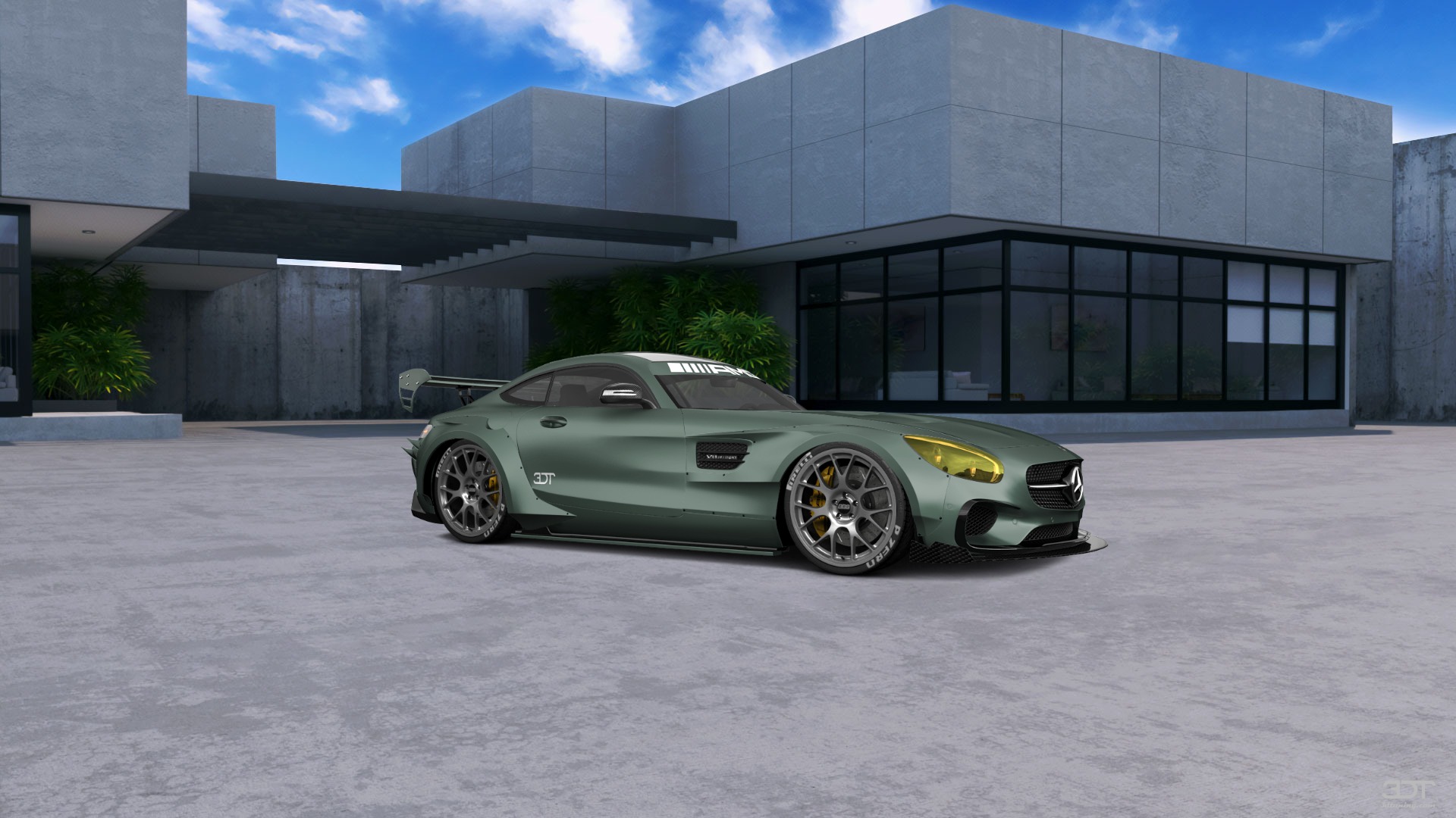 Mercedes AMG GT 2 door fastback coupe 2016