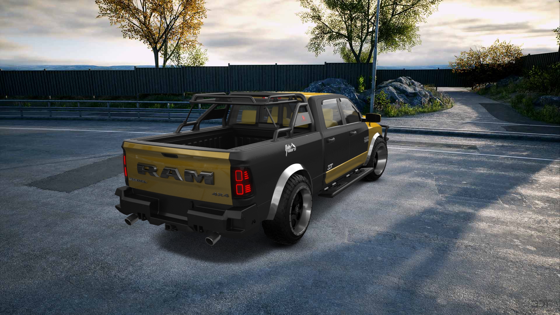 Dodge Ram 1500 Crew Cab 6.4 ft box 4 Door pickup truck 2009 图片