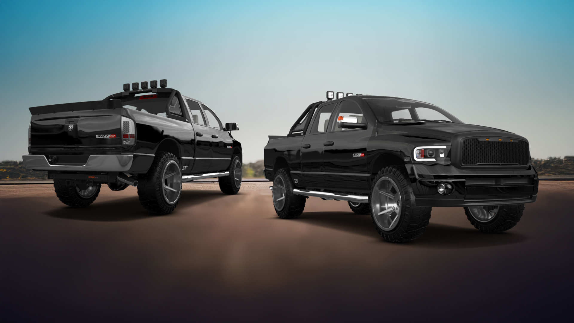 Dodge Ram 1500 6.4 ft box 4 Door pickup truck 2002 tuning