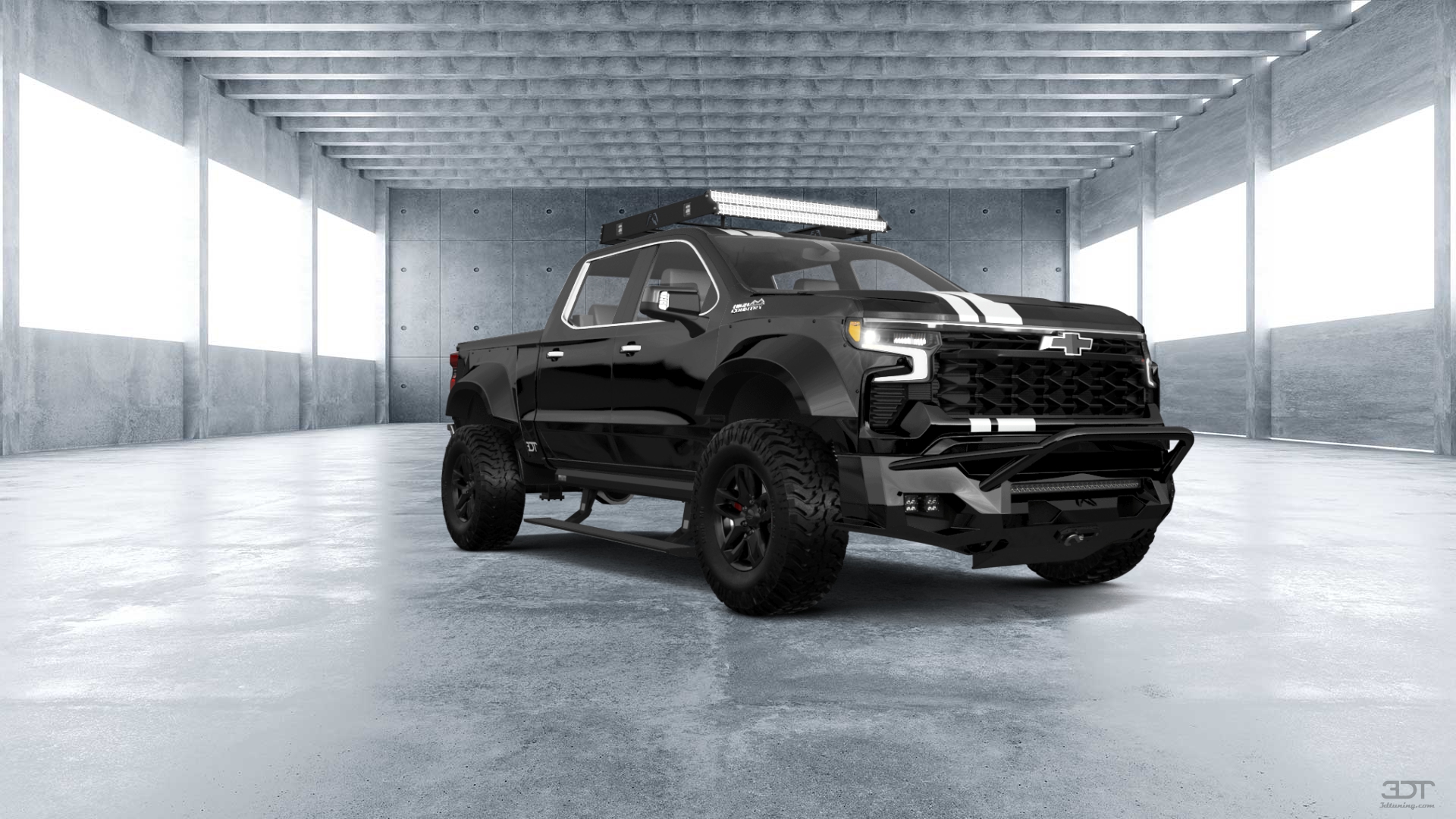 Chevrolet Silverado 1500 Crew Cab 5.8 ft box 4 Door pickup truck 2023 tuning