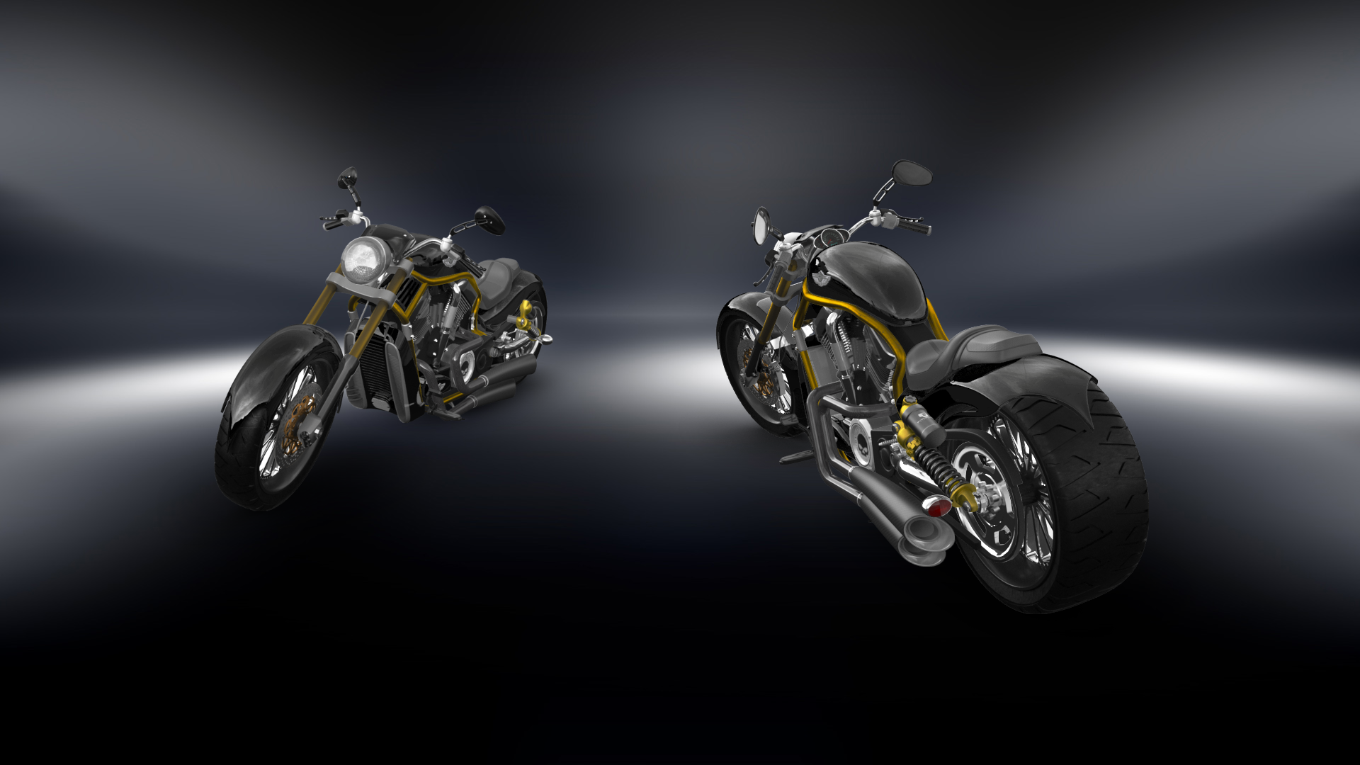 Harley-Davidson Custom Chopper Cruiser 2011 tuning