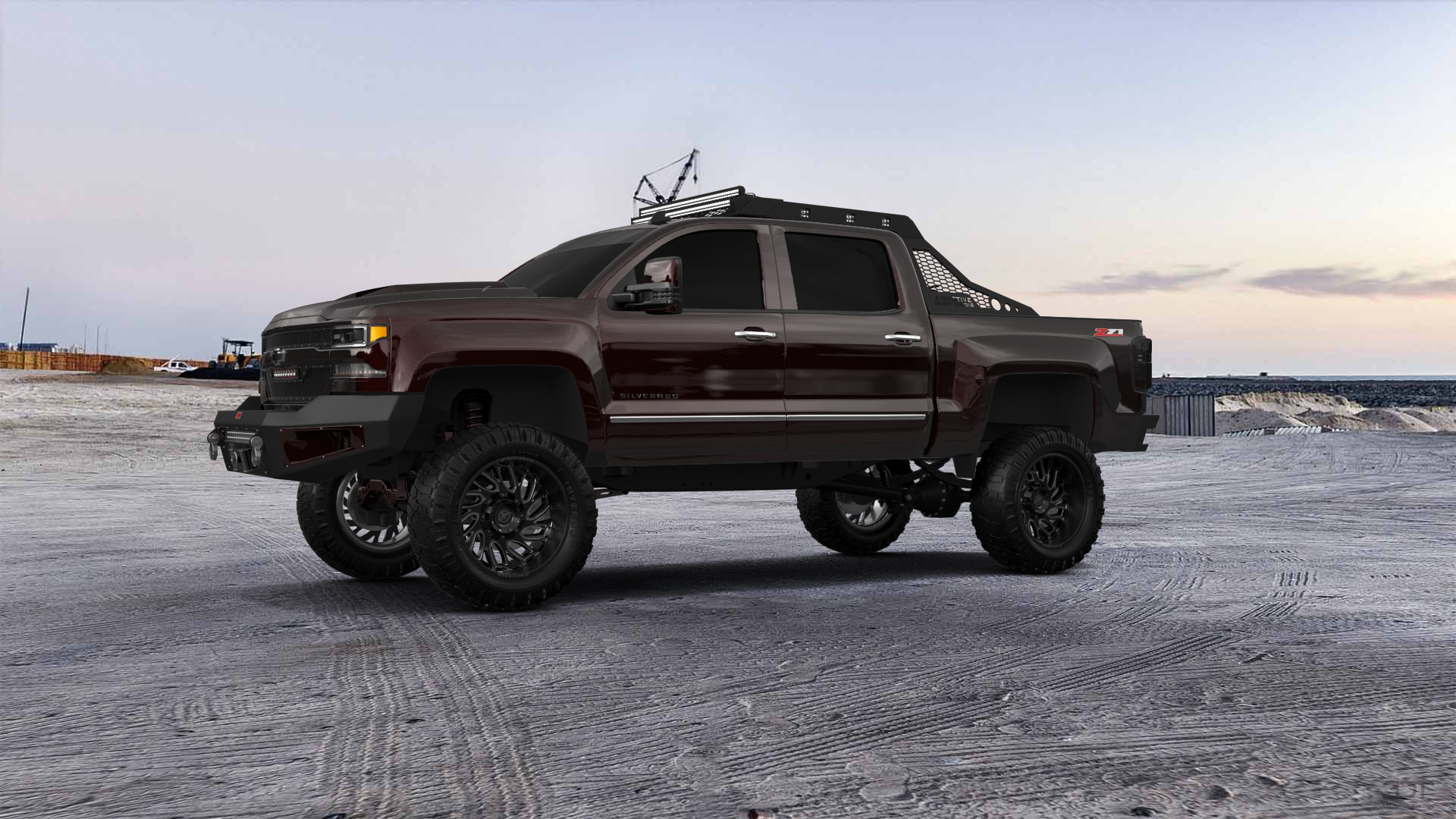 Chevrolet Silverado 1500 4 Door pickup truck 2016 tuning