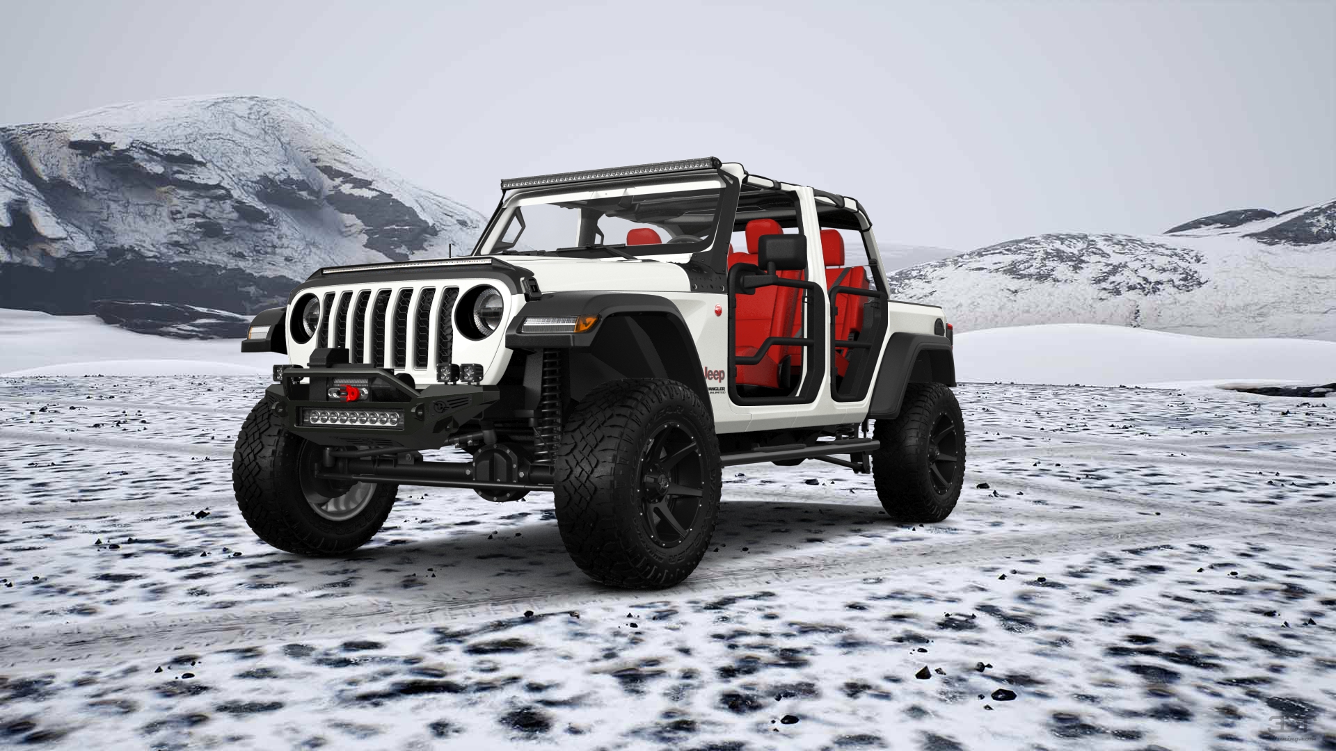Jeep Wrangler Rubicon JL 4 Door SUV 2017 tuning
