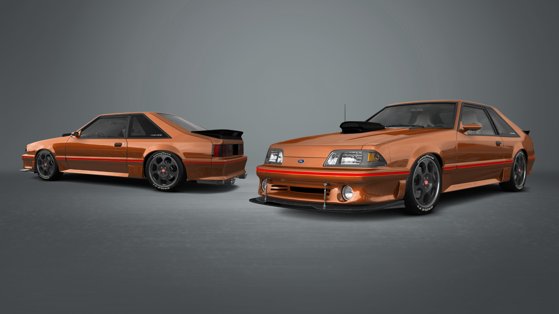 Ford Mustang 3 Door Hatchback 1988 tuning