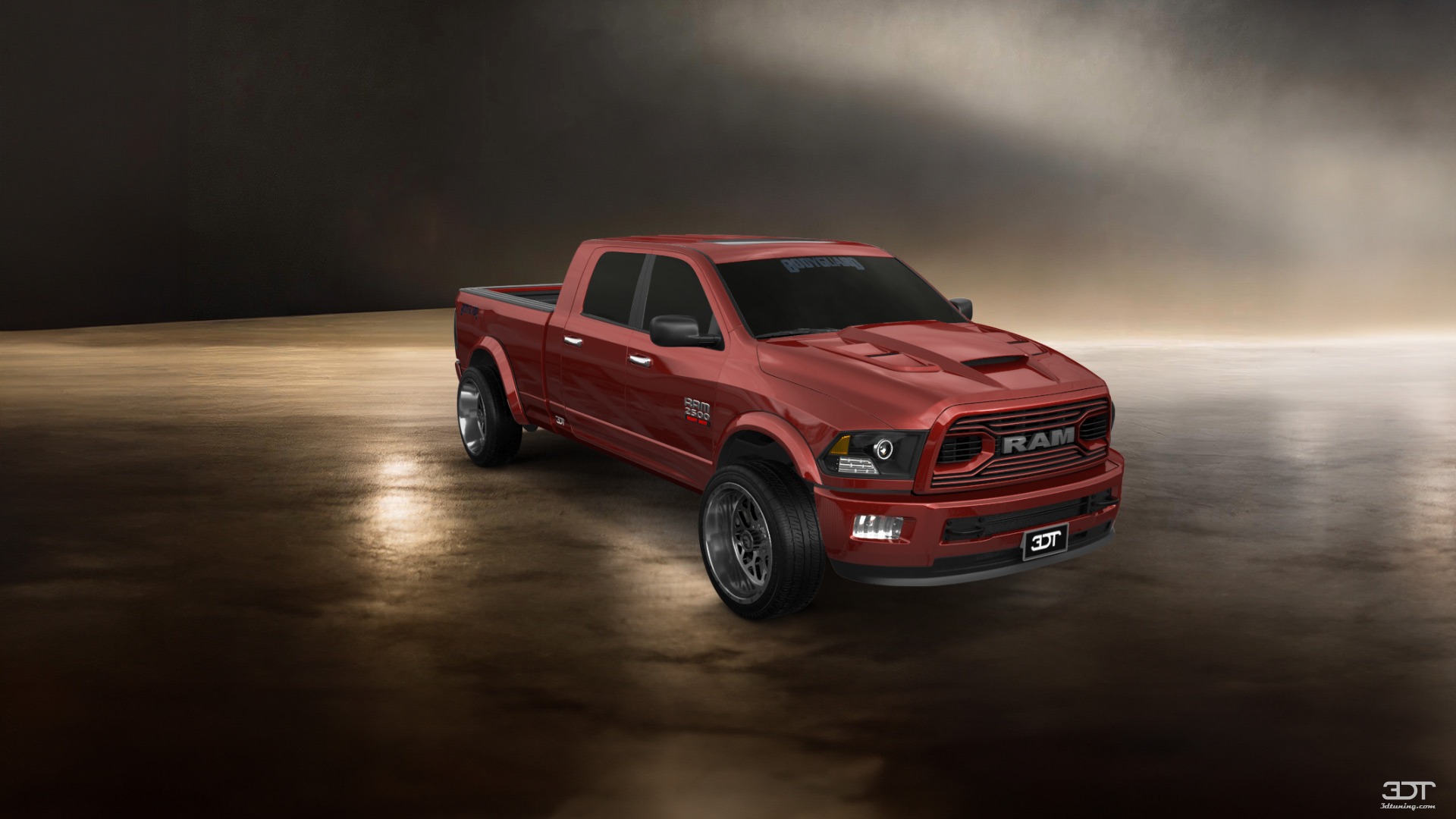 Dodge Ram 2500 Mega Cab 6.4 ft box 4 Door pickup truck 2010 tuning