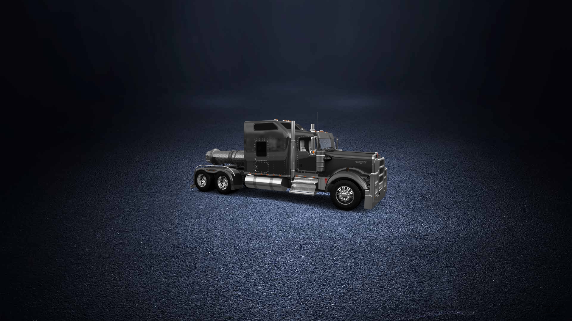 Kenworth W900 Sleeper Cab Truck 2015 tuning