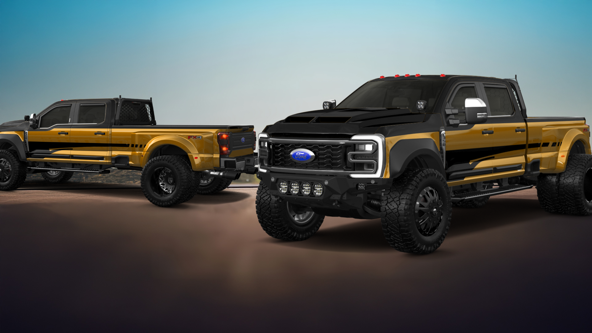 Ford F-350 DRW Crew Cab 4 Door pickup truck 2023 Images