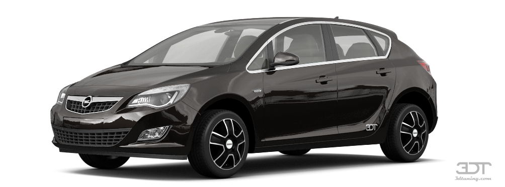Tuning Opel Astra J 5 Door Hatchback 2009