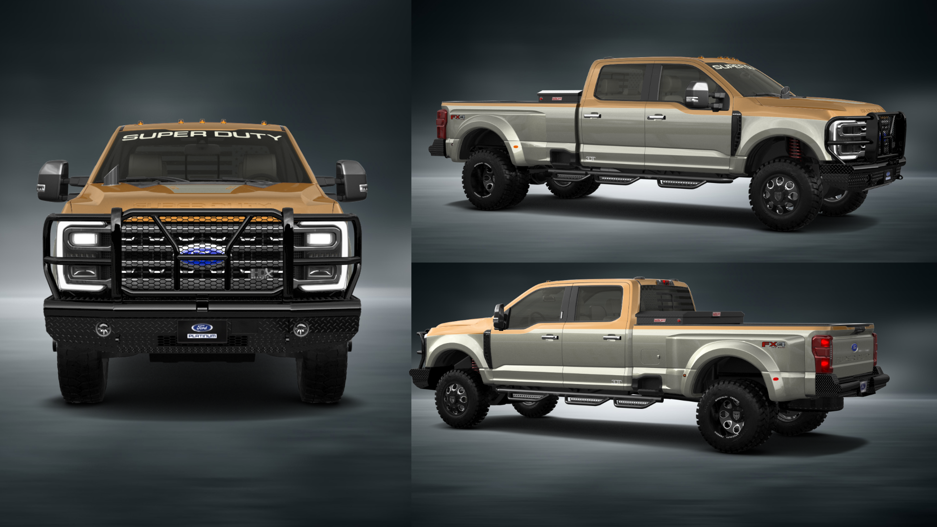 Ford F-350 DRW Crew Cab 4 Door pickup truck 2023 Images