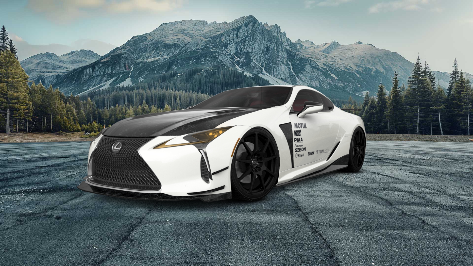 Lexus LC500 2 door fastback coupe 2017