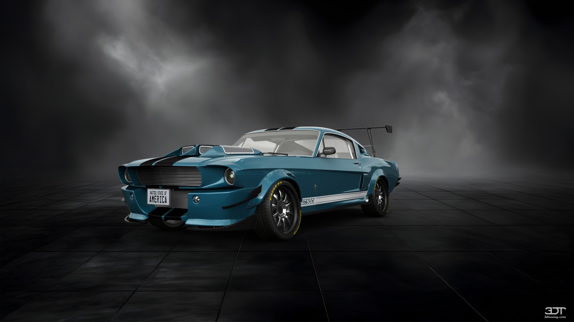 Mustang GT500 2 Door Coupe 1968 tuning