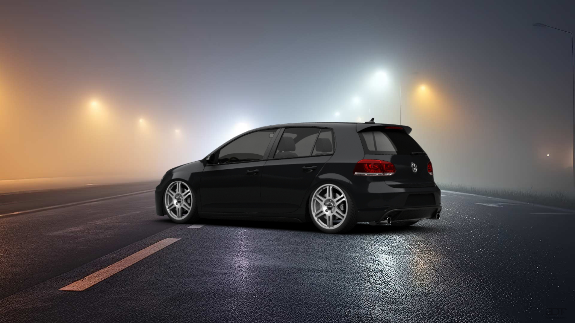 Volkswagen Golf 6 5 Door Hatchback 2011 tuning