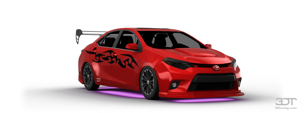Tuning Toyota Corolla Sedan 2013