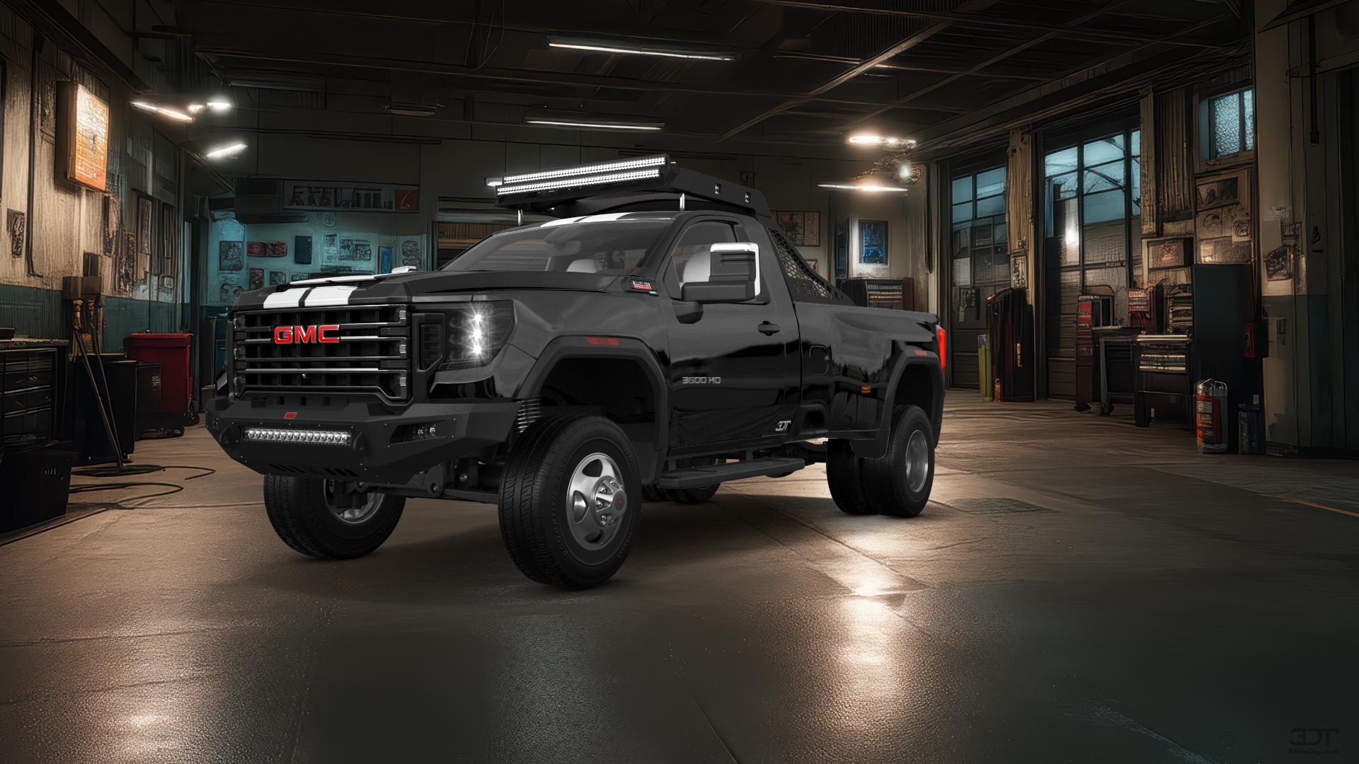 GMC Sierra 3500 HD 2 Door pickup truck 2020 tuning