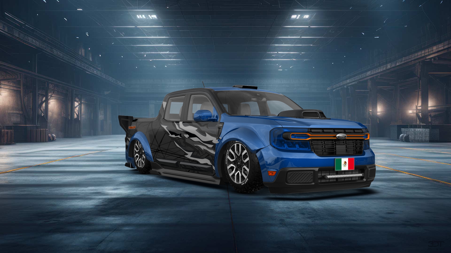 Ford Maverick 4 Door pickup truck 2022 tuning