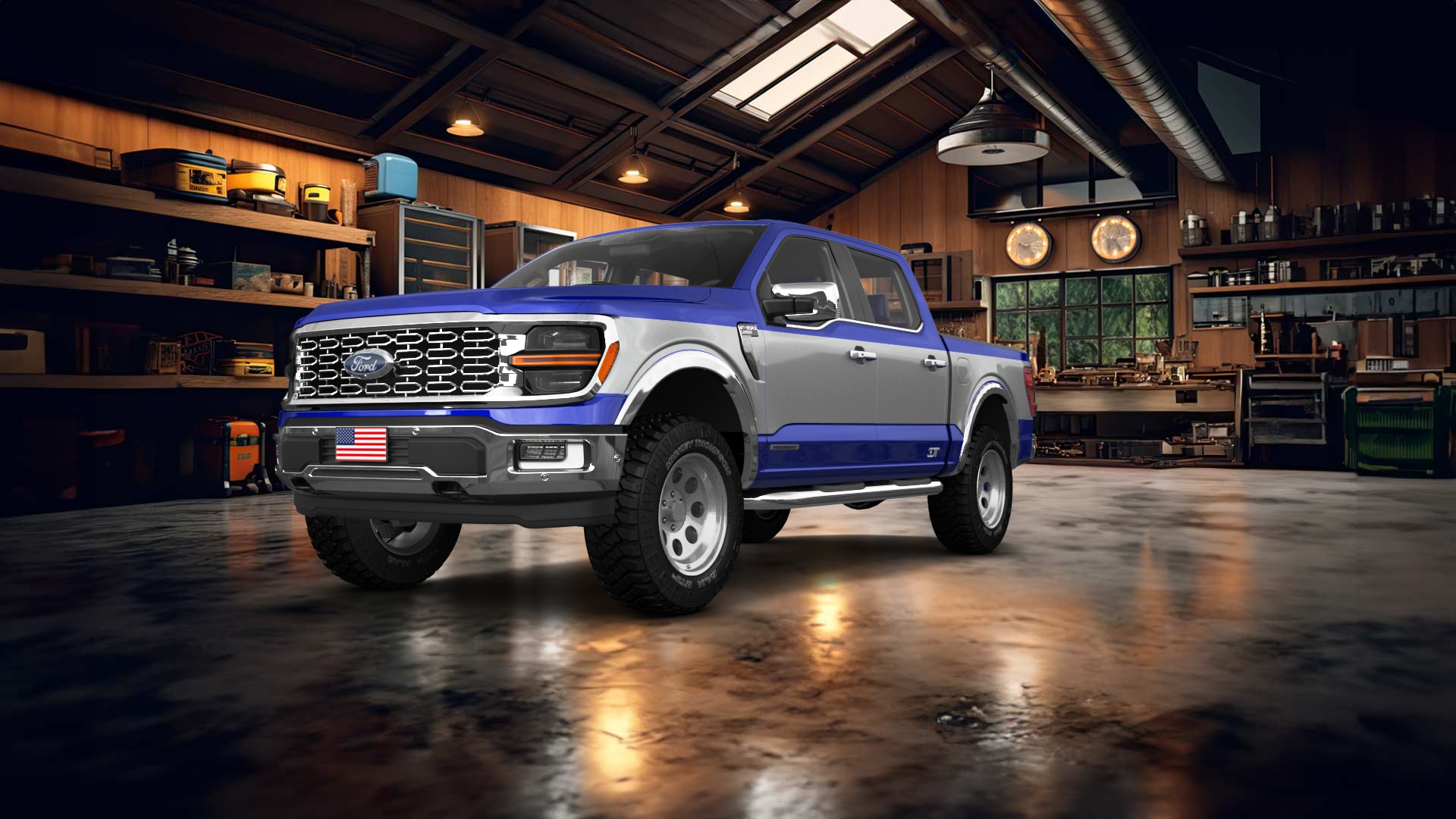 Ford F-150 SuperCrew 4 Door pickup truck 2024 tuning