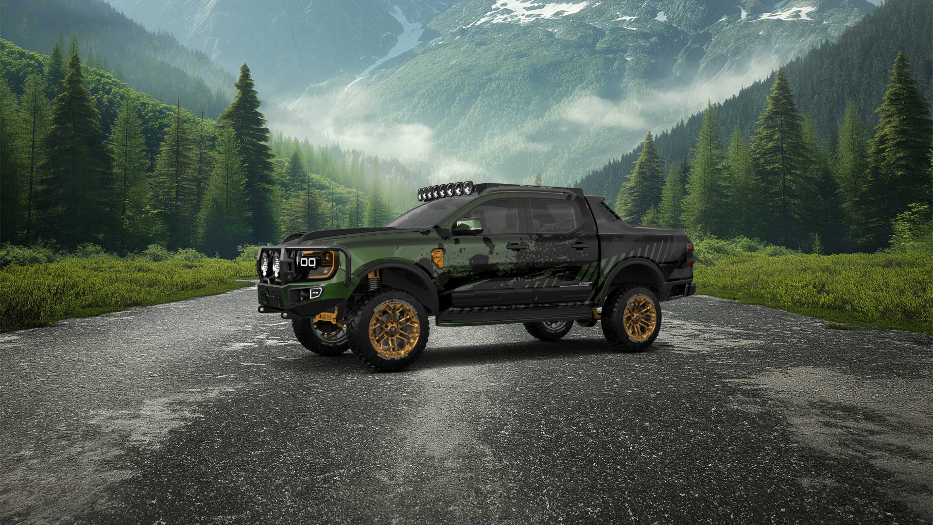 Ford Ranger 4 Door pickup truck 2022