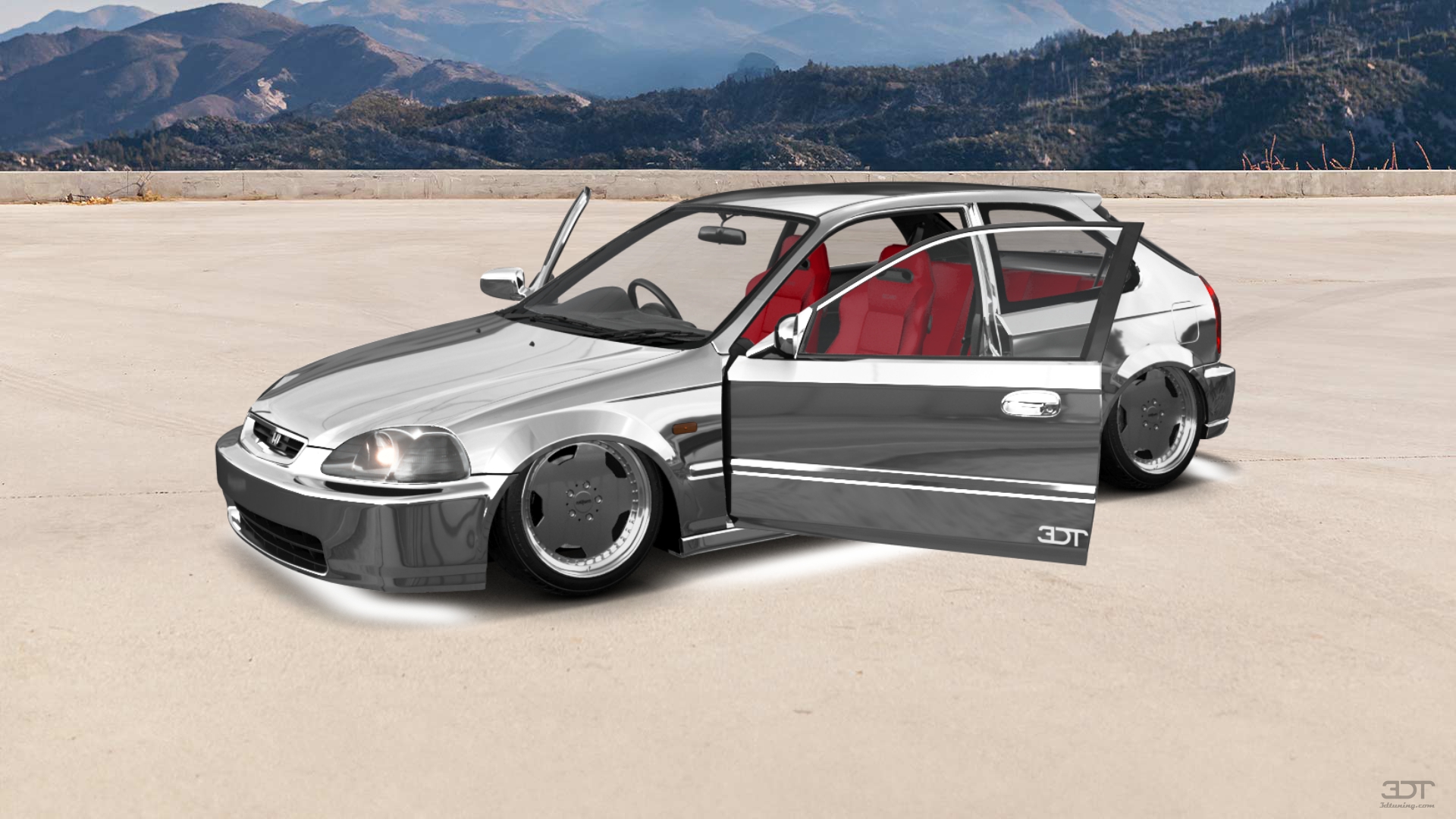 Honda Civic 3 Door Hatchback 1997 tuning