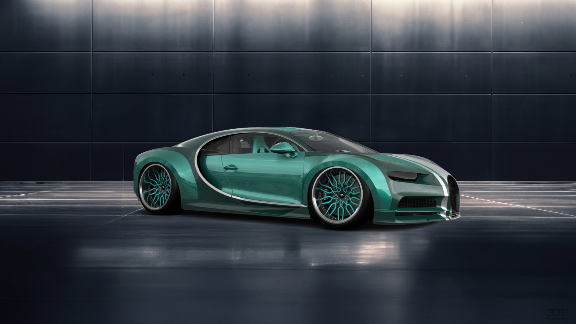 Bugatti Chiron 2 Door Coupe 2016 tuning