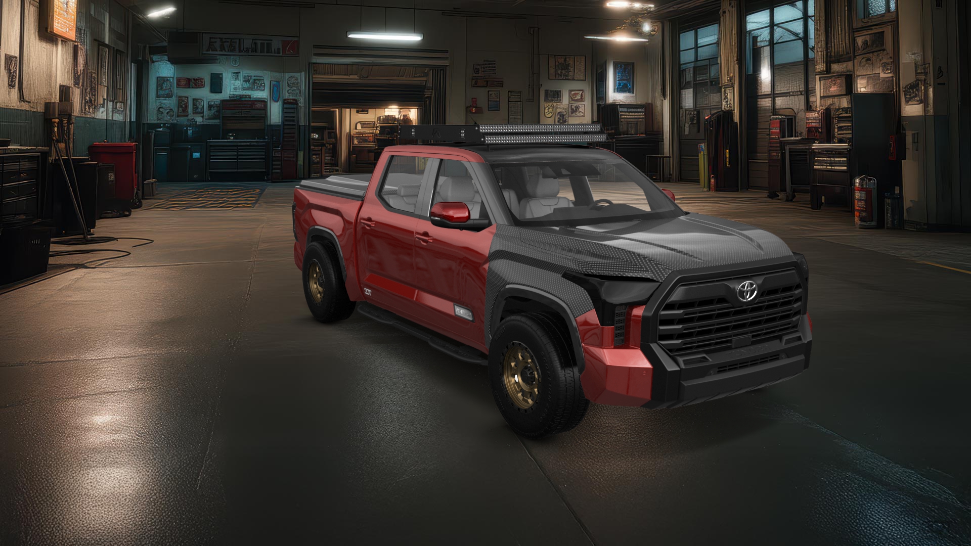 Toyota Tundra 4 Door pickup truck 2022 tuning