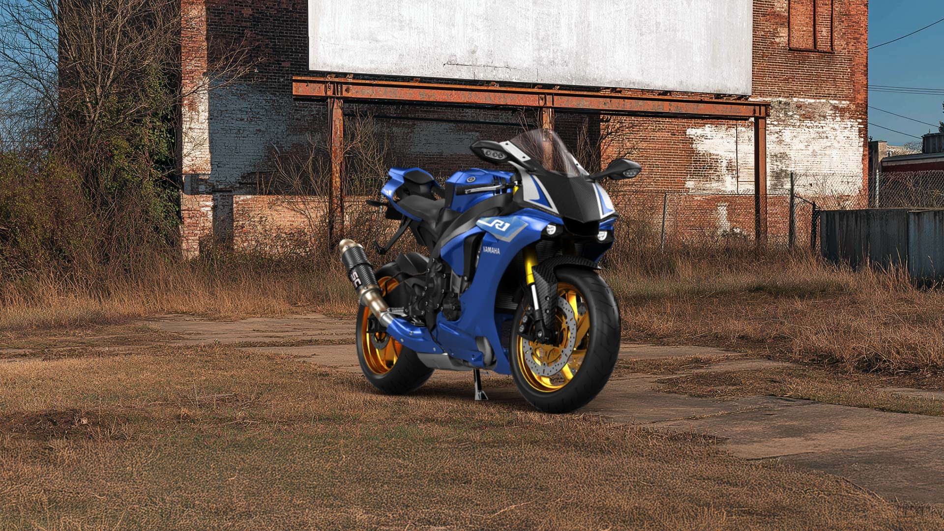 Yamaha YZF R1 Sport Bike 2015 tuning