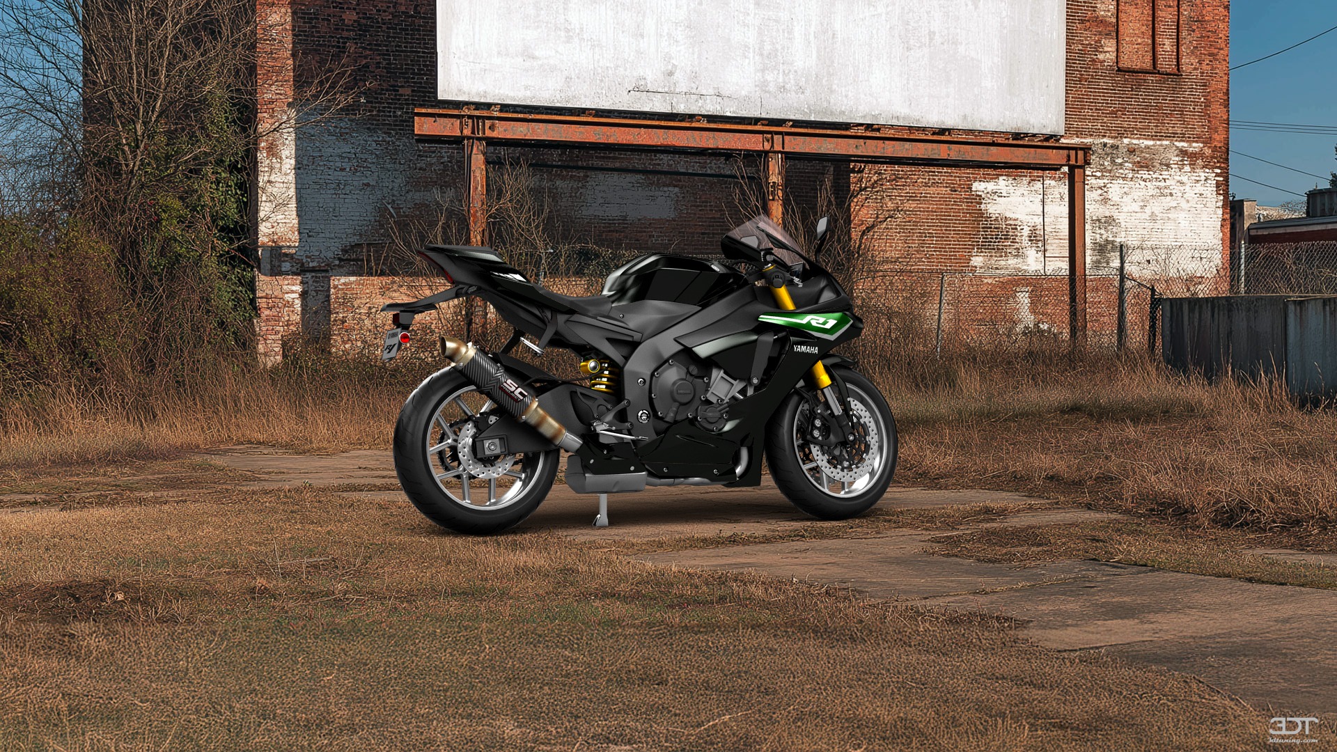 Yamaha YZF R1 Sport Bike 2015 tuning