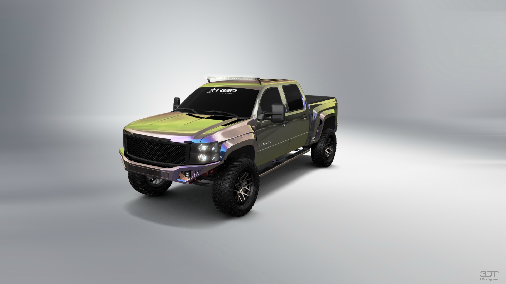 Chevrolet Silverado 1500 Crew Cab 4 Door pickup truck 2007 tuning