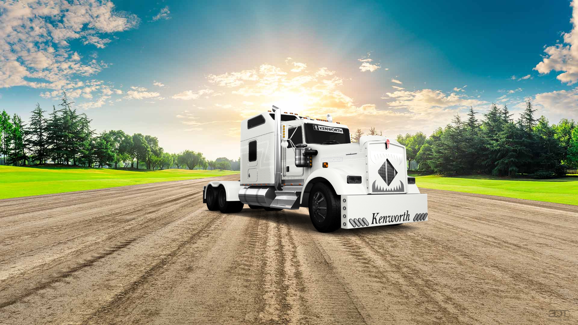 Kenworth W900 Sleeper Cab Truck 2015 tuning