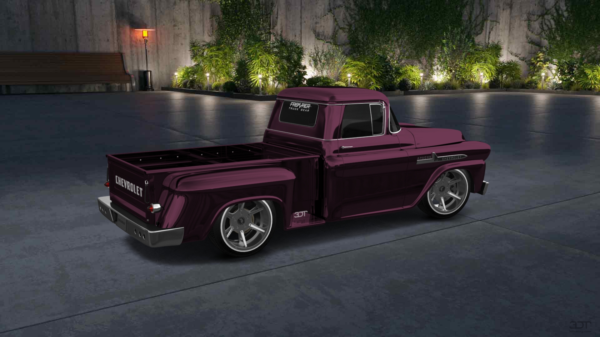 Chevrolet Apache Stepside 2 Door pickup truck 1959 tuning